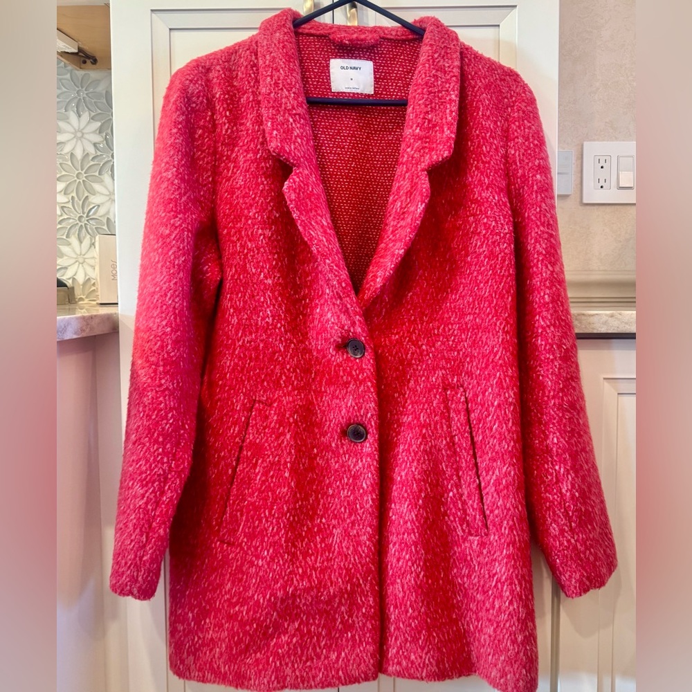 ♥️ Old Navy Wool-Blend Coat